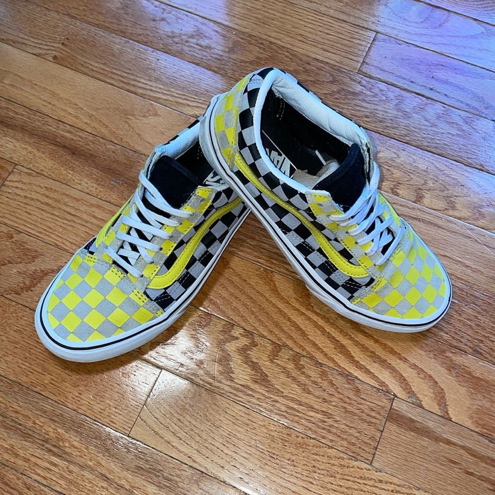 Old-school checkered vans